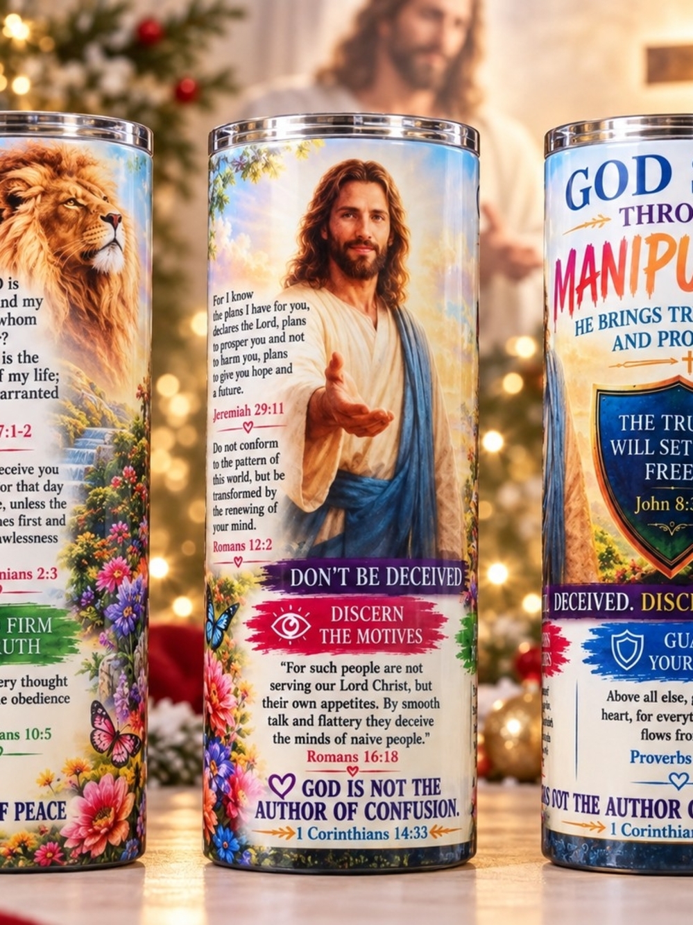 Inspirational Jesus 20 Oz Tumbler